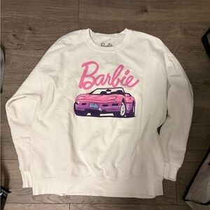 Barbie White Sweatshirt